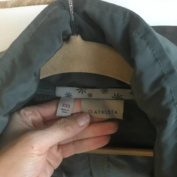 Athleta Drip Drop Jacket XXS Khaki - Picture 2 of 6